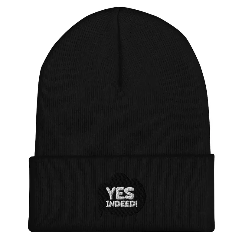 "Yes Indeed!" beanie hat